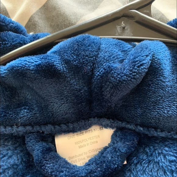 Soft Navy Blue Robe - Picture 4 of 4